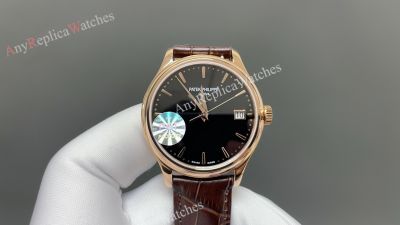PDF Factory Patek Philippe Calatrava 39*9.5mm Cal.330 Movement RG Case Watch